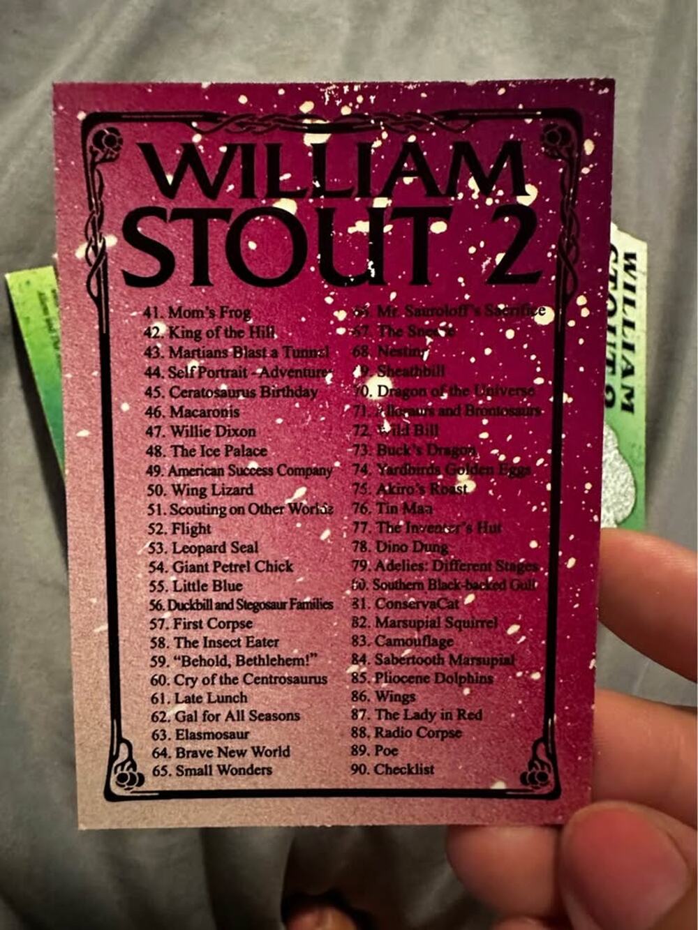 1994 William Stout Series 2 Trading Card Set – Complete Set